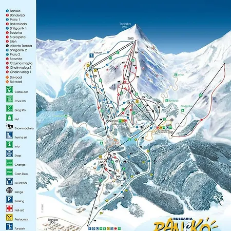 With A Mountain View Apartment Bansko